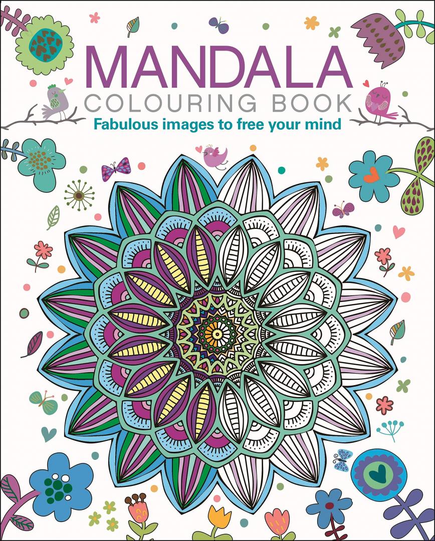 Mandala colouring book, by Indigo
