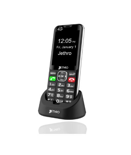 Jethro SC490 4G Bar Senior Cellphone, by Jethro Senior Technology